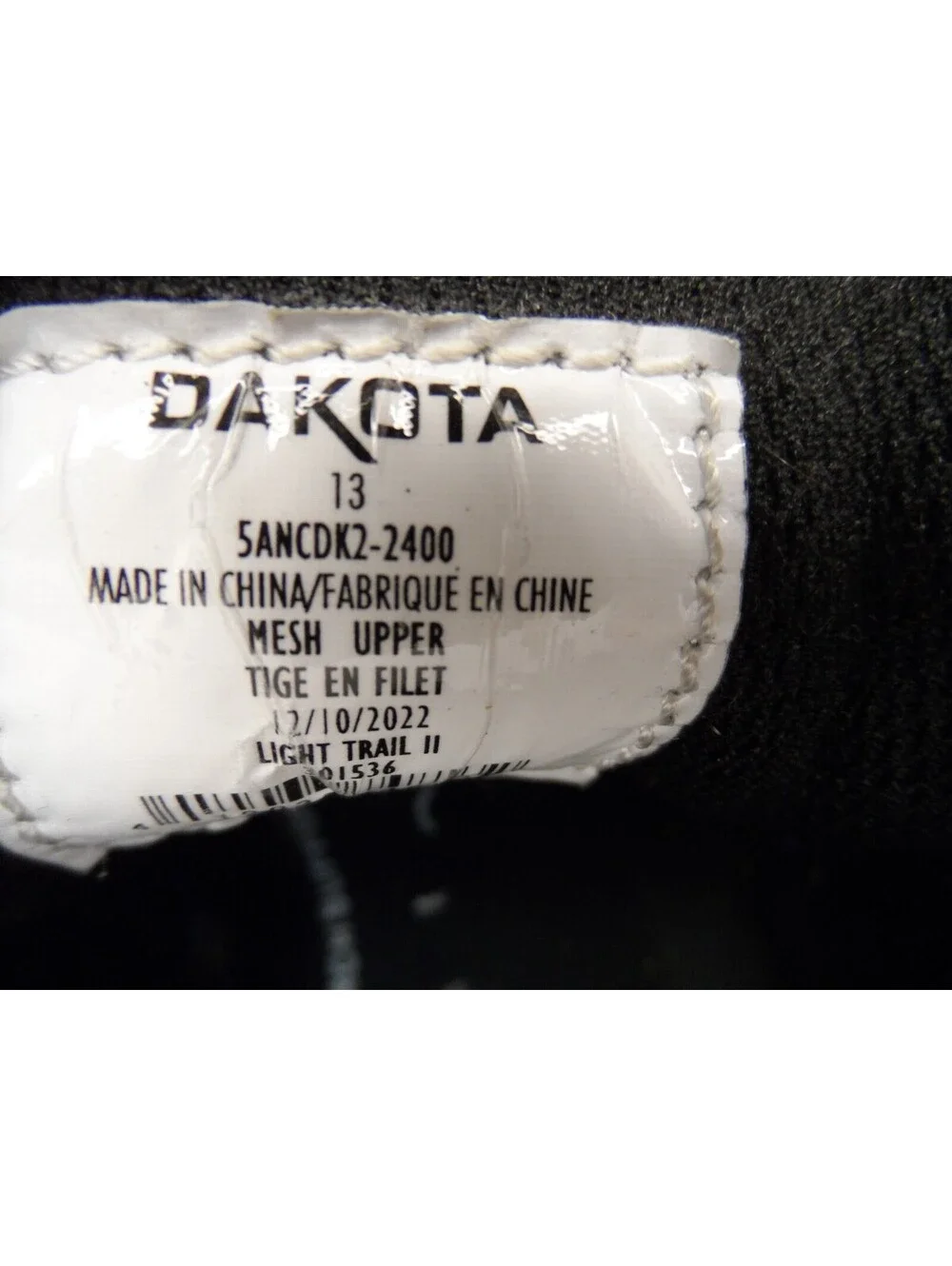 DAKOTA Men's 2400 Aluminum Toe Comp Plate FreshTech Low-Cut Work Shoes Grey 13M